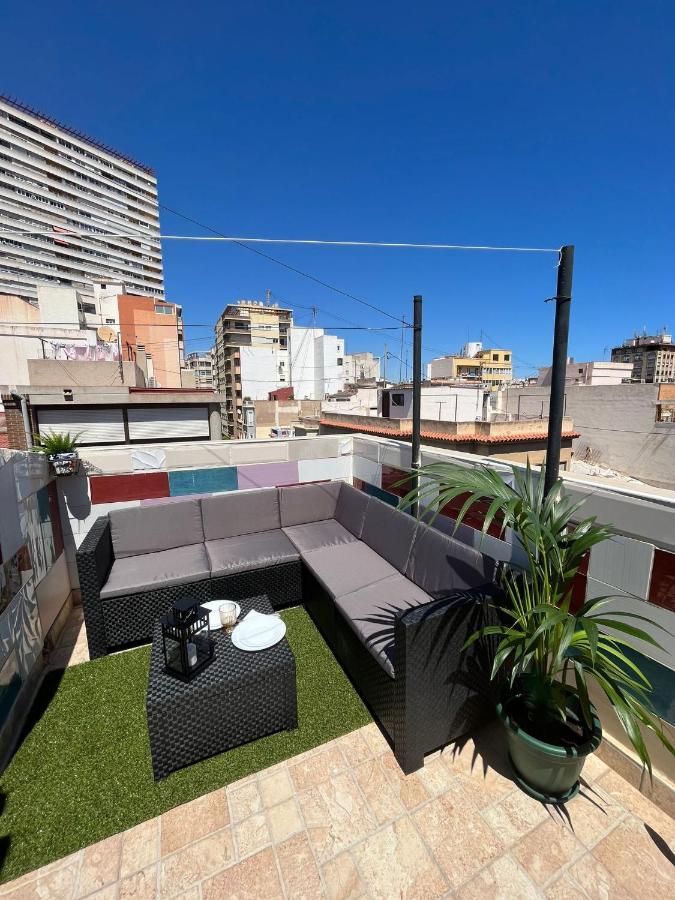 Habitacion Con Terraza En 알리칸테 외부 사진